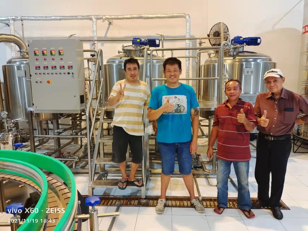 <b>Cahaya Bintang Laut in Indonesia - 1000L craft brewery equipment by TIANTAI</b>